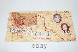 Lewis and Clark in Montana Bicentennial first day issue with 37cent stamp, 2004