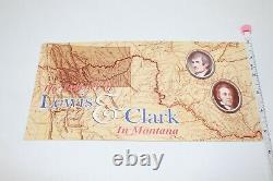 Lewis and Clark in Montana Bicentennial first day issue with 37cent stamp, 2004