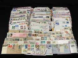 Lot 430+ GB British Colonies Covers Hong Kong, Kenya, Ceylon+ Registered, Airmail+