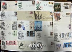 Lot of 1000+ First Day covers from 1926-2012 PB of 4, Hand Colored, PNC's & more