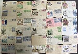 Lot of 1000+ First Day covers from 1926-2012 PB of 4, Hand Colored, PNC's & more