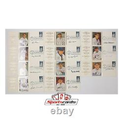 Lot of 11 Signed FDC Chicago Thriple Header of Gold 50th Baseball All-Star Game