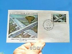 MARSHALL ISLANDS Scott # 520 Marshall Islands Official First Day Cover Rare B-29