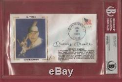 MICKEY MANTLE Beckett Certified Authentic AUTOGRAPH AUTO First Day Cover 1979
