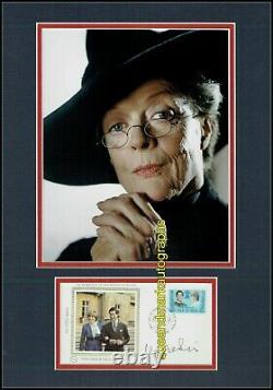 Maggie Smith FDC Professor McGonagall Harry Potter Signed Autograph UACC RD 96