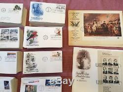 Massive Quality First Day Covers Hoard 2,100 Collection Artcraft Fleetwood Fdc