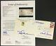 Mickey Mantle Joe Dimaggio ++ Multi Signed Pittsburgh Pirates 1st Day Cover