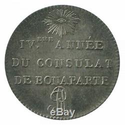Module de 1 Franc Essai IVème Année du Consulat de Bonaparte AN 4