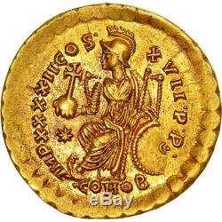 Monnaies antiques, Pulchérie, Augusta, Solidus, Constantinople, FDC #508358