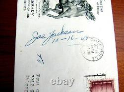 Mrs Shoeless Joe Jackson 1919 White Sox Black Sox Signed Auto 1949 Fdc Jsa Loa