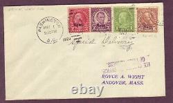NEBRASKA OVPTS SPECIAL DELIVERY 12c RATE 1929 FDC ROYCE A. WIGHT Cover #1