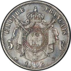 Napoléon III 5 Francs 1856 Paris Magnifique exemplaire Fleur de Coin