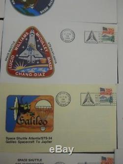 Nasa Space Shuttle Complete Set Of First Day Covers For All 135 Missions (new)