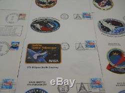 Nasa Space Shuttle Complete Set Of First Day Covers For All 135 Missions (new)