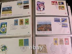 Netherlands 555 Stamp Album Davo Binder 1960-1983 MNH First Day Cover Lot