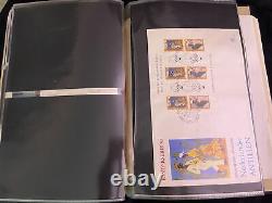 Netherlands 555 Stamp Album Davo Binder 1960-1983 MNH First Day Cover Lot