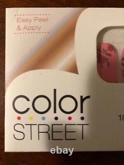 New Color Street Rose Hill 100% Real Nail Strips Retired Polish Wraps HTF FDC172