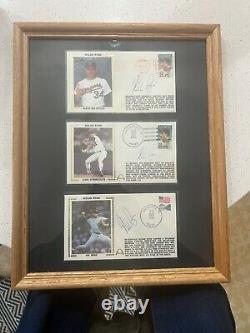 Nolan Ryan Bgs Coa Certified Authentic Autograph Auto First Day Covers (3)