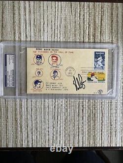 Nolan Ryan First Day Cover PSA/DNA Certified Authentic Auto