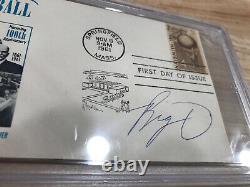 Oscar Robertson PSA DNA Authentic First Day Cover Post Card Auto Autograph