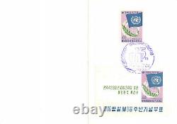 PH L. W. Staehle FDC Korean stamp & souvenir sheet 431573