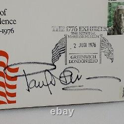 Paul Newman Signed 1976 First Day Cover American Independence Post Office FDC