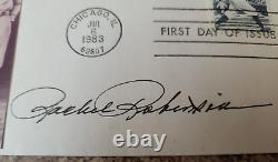 RACHEL ROBINSON Autograph SIGNED on First Day Cover Jackie Robinson Widow MLB