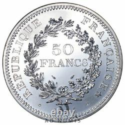 RARE ESSAI de 50 francs 1974 Hercule France FDC Argent