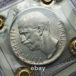 REGNO D'ITALIA, Vittorio Emanuele III 10 lire 1930, Per. Cavaliere SPL/FDC