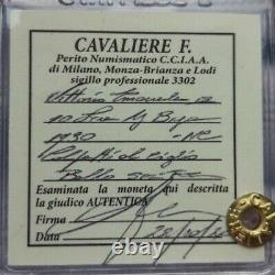 REGNO D'ITALIA, Vittorio Emanuele III 10 lire 1930, Per. Cavaliere SPL/FDC
