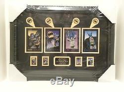 Rare Batman First Day Issue Cover Usps Stamps DC Comics Framed / Custom Matted
