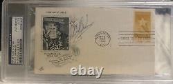 Rev. Billy Graham Signed 1948 First Day Cover PSA Authenticated & Encap