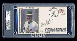 Rick Langford Signed Gateway First Day Cover 21 Complete Games Oakland As