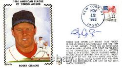 Roger Clemens First Day Cover Signed