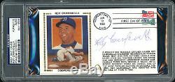 Roy Campanella Autographed Signed First Day Cover Dodgers PSA/DNA #84116508