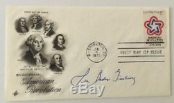 Ruth Bader Ginsburg Signed Autographed First Day Cover BAS Letter Supreme Court