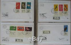 S1016 Israel über 1000 FDC + /O Blocks 1960 2010 Sammlung in 7 Alben