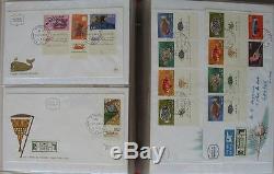 S1016 Israel über 1000 FDC + /O Blocks 1960 2010 Sammlung in 7 Alben