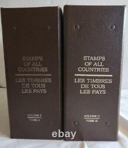 STAMP COVER COLLECTION OF ALL COUNTRIES FIRST DAY VOL 1 And 2