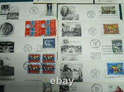 STAMPS 1962 -1988 FIRST DAY OF ISSUE stamps and envelopes 451 STAMPS LOT ARTCRAF