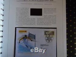Sammlung Bund-FDC's von 2004-2014 in Deutschland exclusiv-Alben komplett (G115)