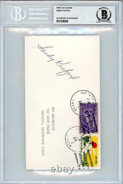 Sandy Koufax Autographed First Day Cover (Beckett)
