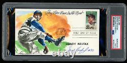 Sandy Koufax Autographed First Day Issue PSA/DNA Authentic