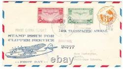 Sc#C22, #C21-FIRST DAY OF ISSUE-WASHINGTON FEB/15/1937-REGISTERED-FIRST