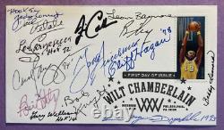 Signed 13 Members Of Baseball Hall Of Fame Fdc Autographed First Day Cover