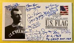 Signed Cy Young Award Winners (10 Sigs) Fdc Autographed First Day Cover