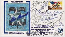 Signed Dallas Cowboys Legends (16 Sigs) Fdc Autographed First Day Cover