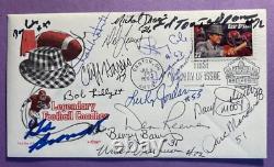 Signed Dallas Cowboys Legends (16 Sigs) Fdc Autographed First Day Cover