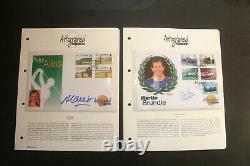 Signed First Day Cover Collection 22 Westminster Autographed Editions in Album