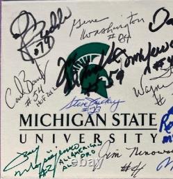 Signed Michigan State Spartans Legends Fdc Auto (14 Sigs)